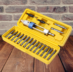 2-in-1 Electric Drill and Screwdriver Set for Woodworking