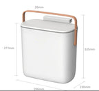 Wall-Mounted Modern Large Kitchen Trash Can