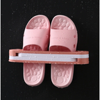 3in1 Space Saver Wall Hanging Slipper Hanger