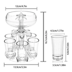 6 Shot in 1 Colorful Party Glasses