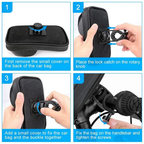 Motorcycle Handlebar Waterproof Universal Phone Holder
