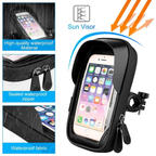 Motorcycle Handlebar Waterproof Universal Phone Holder