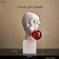 Resin Greek abstract sculpture