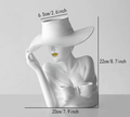 Resin Portrait Flower Pot