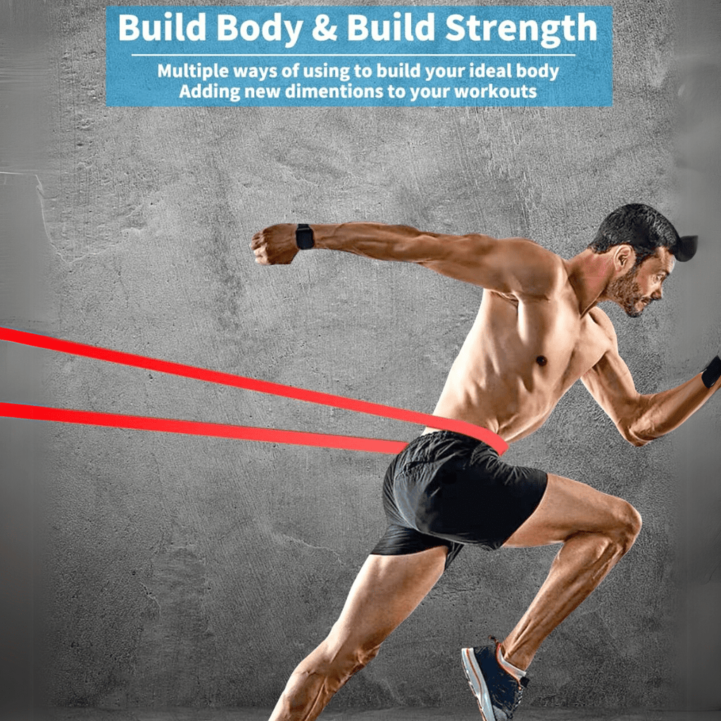 Resistforce Pull-Up Assistance Bands – Resistance Set for Strength Training, Dips, and Bodyweight Exercises