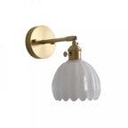 Retro – Wall Light Glass Tulip Bud