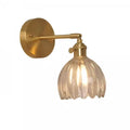 Flower Bud Tulip Glass Wall Light