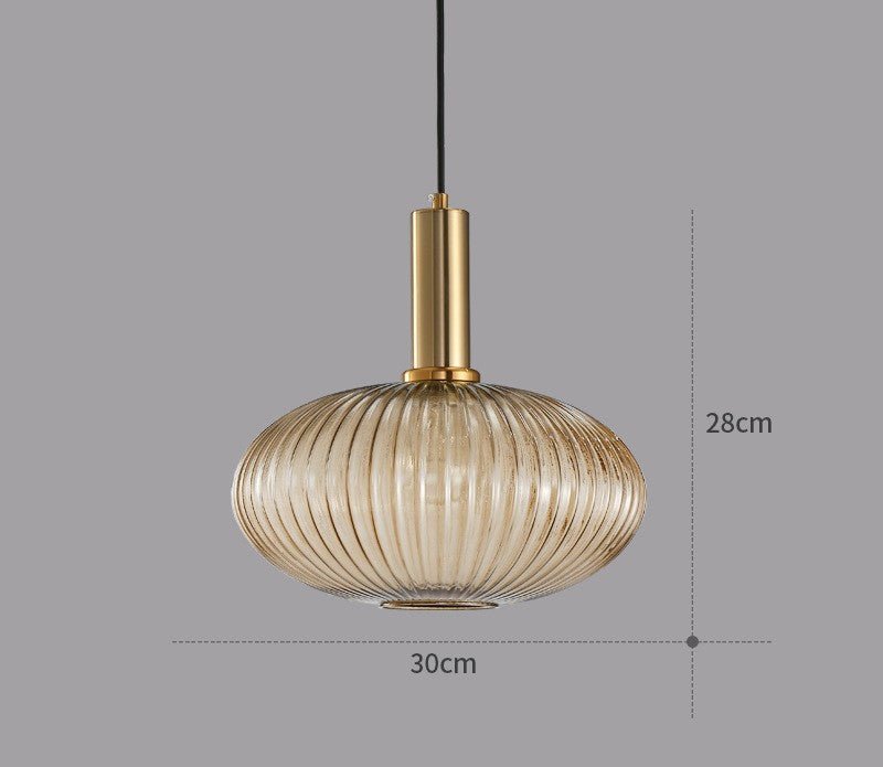 Retro Glass Pendant Lamp - ColorVibe