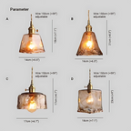Retro LED Pendant Light - Jasper