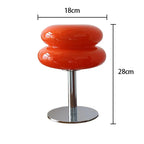 Retro Macaron Table Lamp made of colored glass