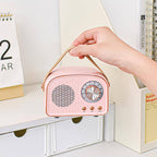 Retro Round Radio Bluetooth Speaker