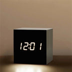 Digital LED Clock in Retro Style