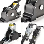 Retractable Ratchet Straps - Fast, Secure, and Tangle-Free Tie-Down Solution