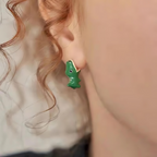 Cute Animal Cartoon Clay Stud Earrings – 1 Pair