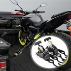 Retractable Ratchet Straps - Fast, Secure, and Tangle-Free Tie-Down Solution