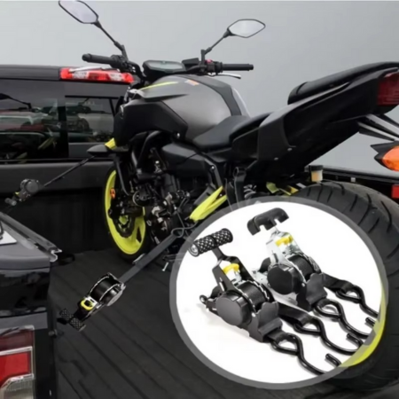 Retractable Ratchet Straps - Fast, Secure, and Tangle-Free Tie-Down Solution