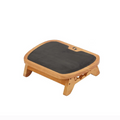 Wooden Under-Desk Footrest – Ergonomic Leg Support for Home & Office