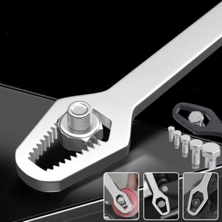 Self-Tightening Adjustable Dual-Head Torx Wrench
