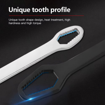 Self-Tightening Adjustable Dual-Head Torx Wrench