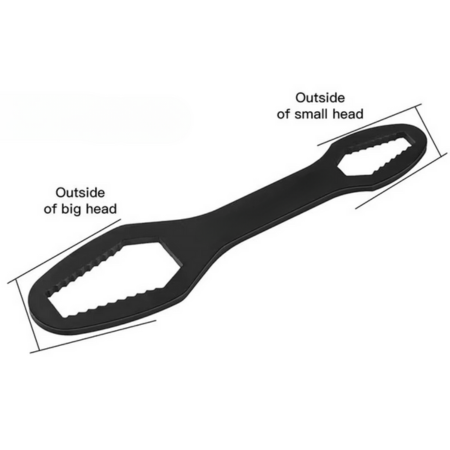 Self-Tightening Adjustable Dual-Head Torx Wrench