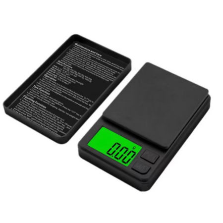 Pocket Digital Precision Scale with Backlit LCD - Compact Gram Scale for Jewelry, Food, Coins, and Travel