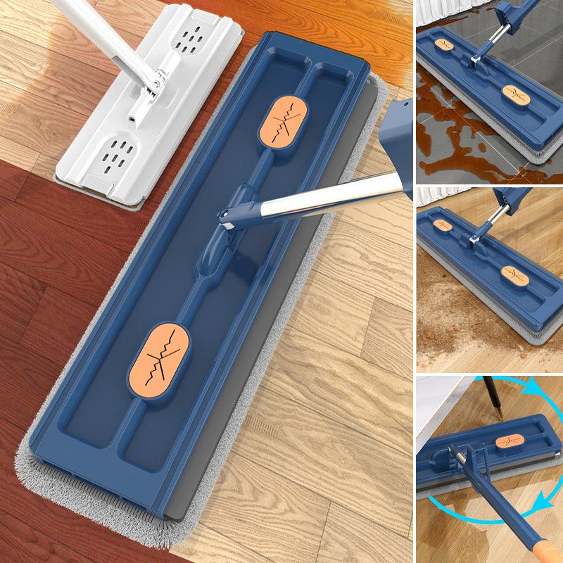 360° Rotary Mop Revolution in Home Cleaning with Sweeping Function
