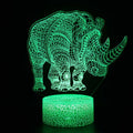 3D Lamp Rhinoceros Majestic