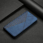 Rhombus pattern wallet case for Samsung Galaxy S21/S20