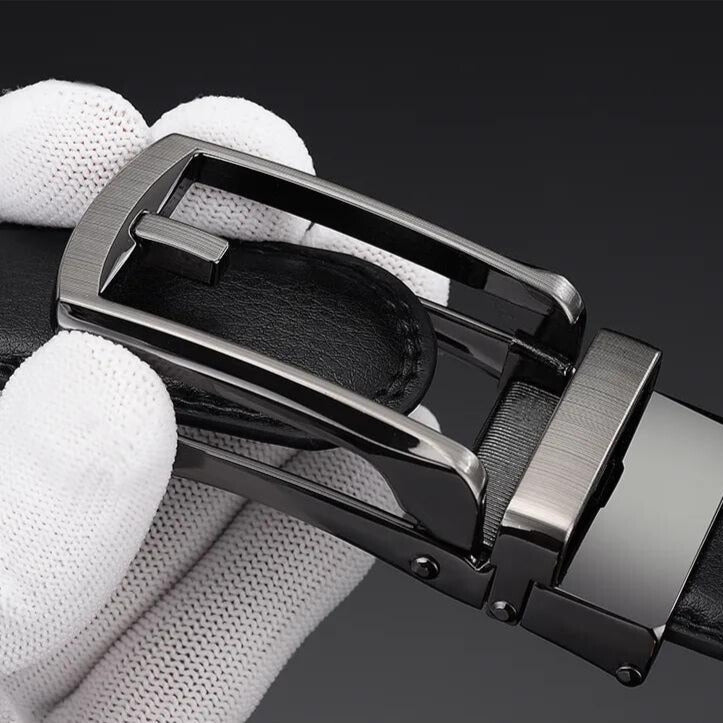 EliteSlide Belt – Luxury Leather Adjustable Accessory