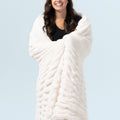 Faux Fur Blanket Ripple