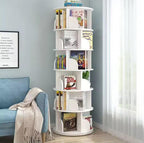 Stackable bookshelf organizer