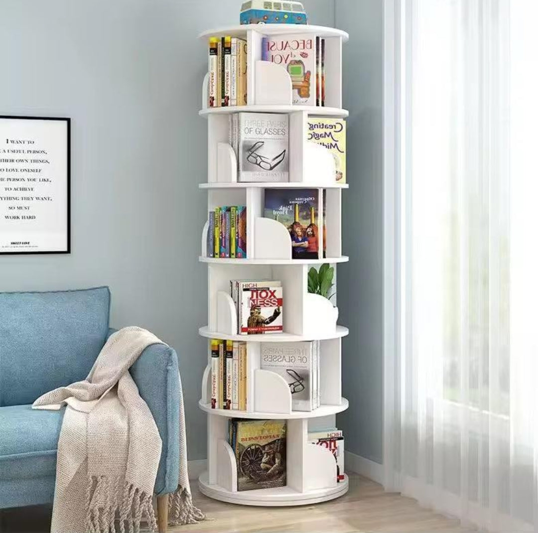 Stackable bookshelf organizer