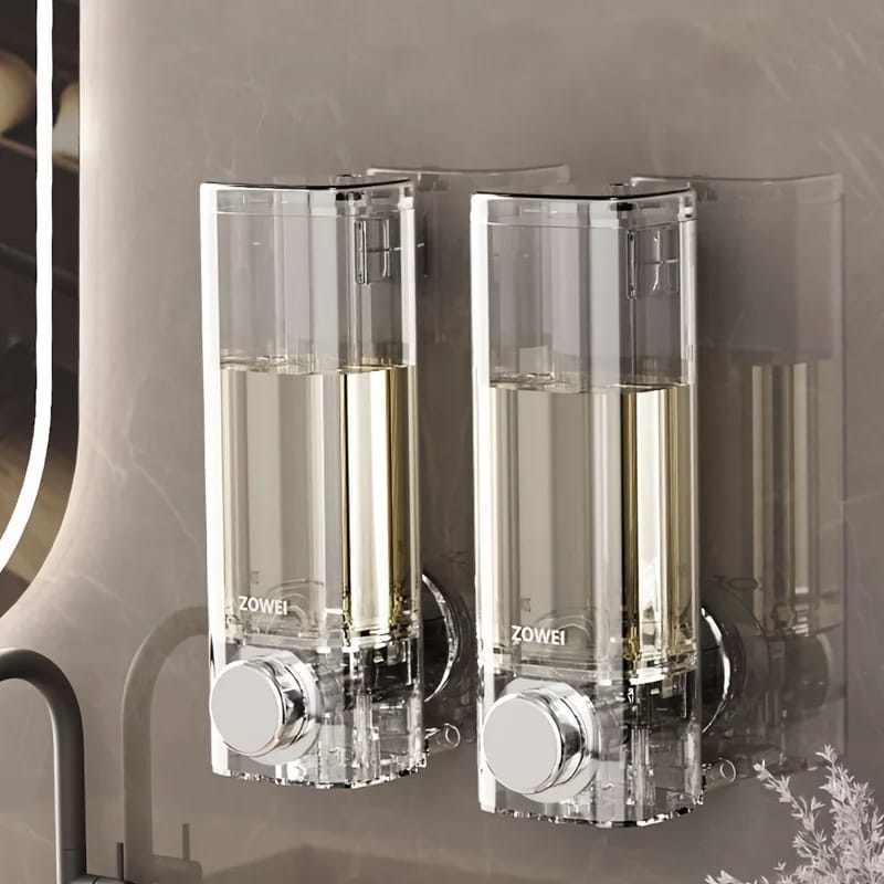 Wall-mounted soap dispenser