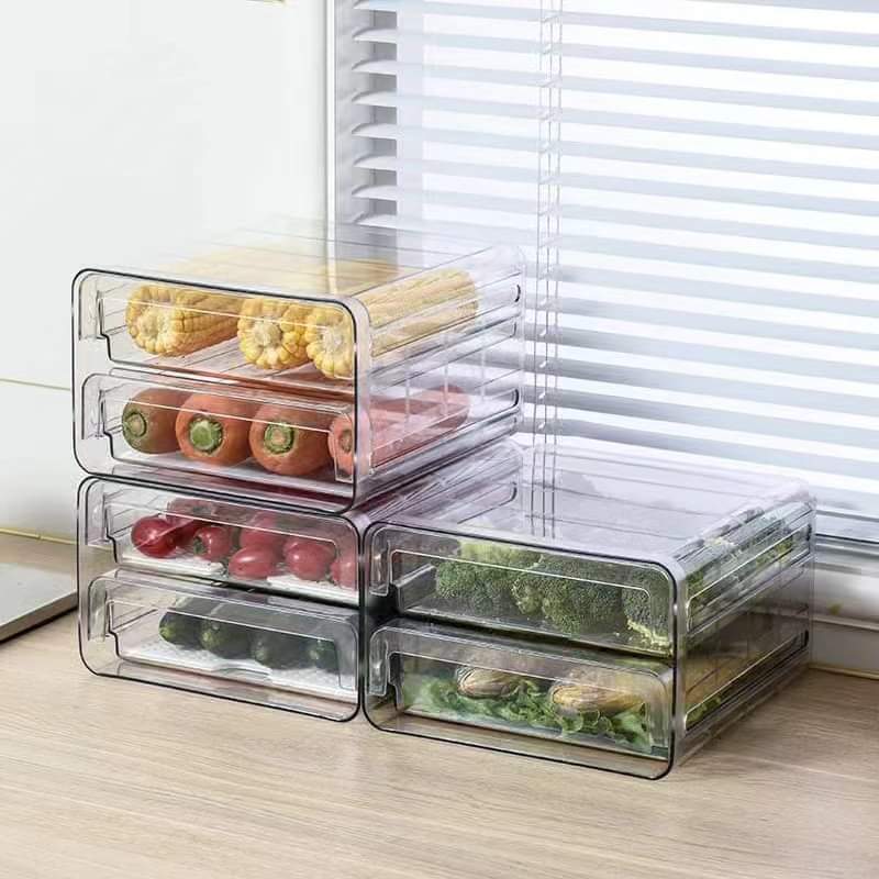 Double Layer Refrigerator Container