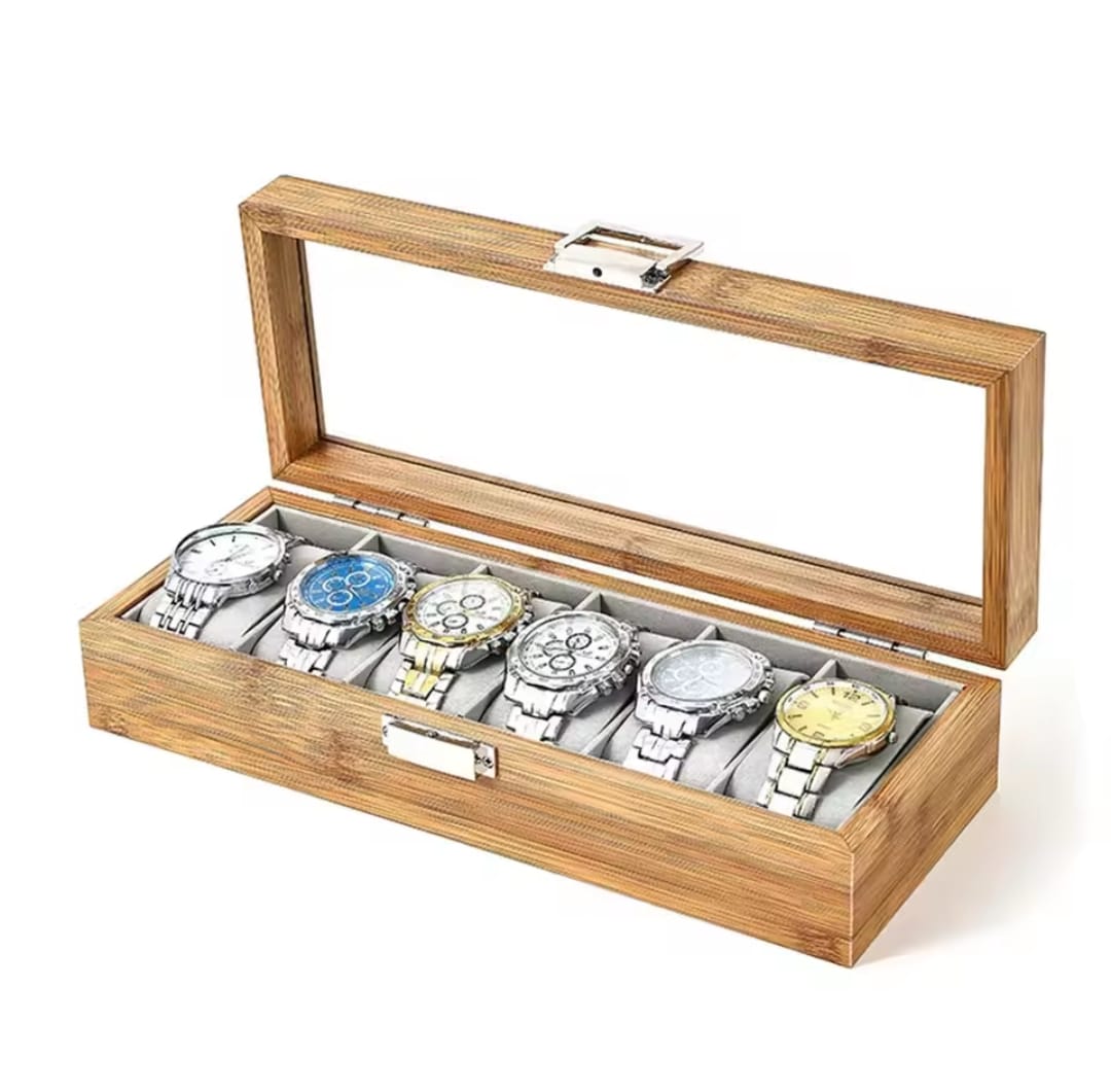 Wood Watch Organizer