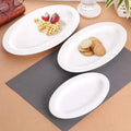 6 Piece Set Oval Plates