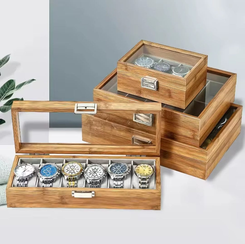 Wood Watch Organizer