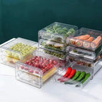 Double Layer Refrigerator Container