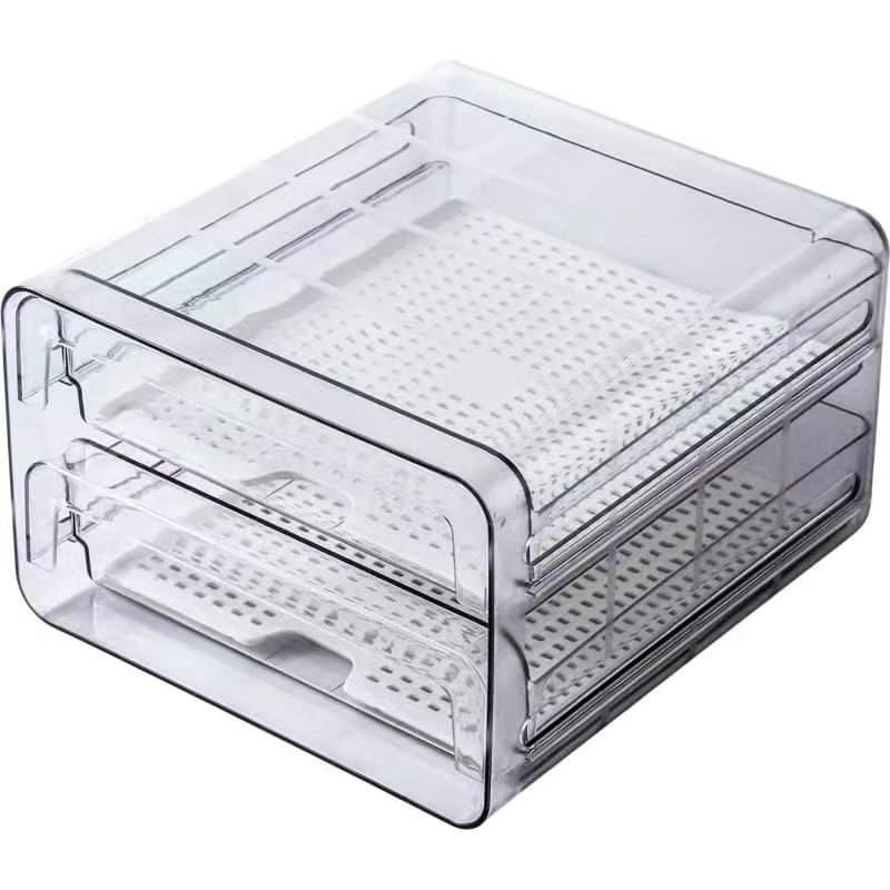Double Layer Refrigerator Container