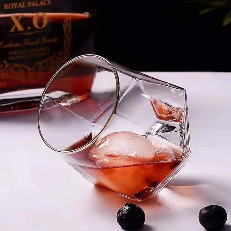 6 pieces hexagonal glasses