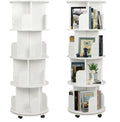 Stackable bookshelf organizer