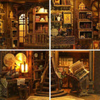 Ancient Book Collection Room DIY Book Nook Kit