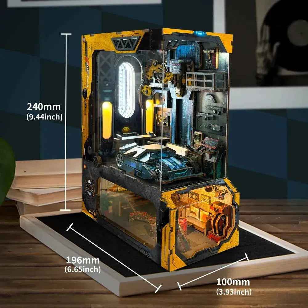 Automobile Workshop DIY Book Nook Kit