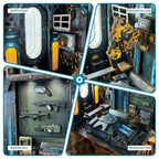 Automobile Workshop DIY Book Nook Kit