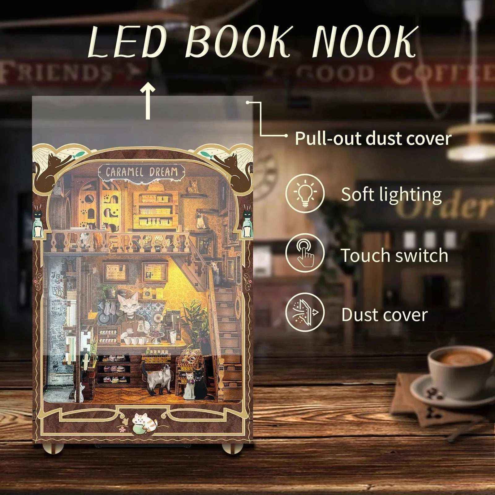 Caramel Dreams DIY Book Nook Kit