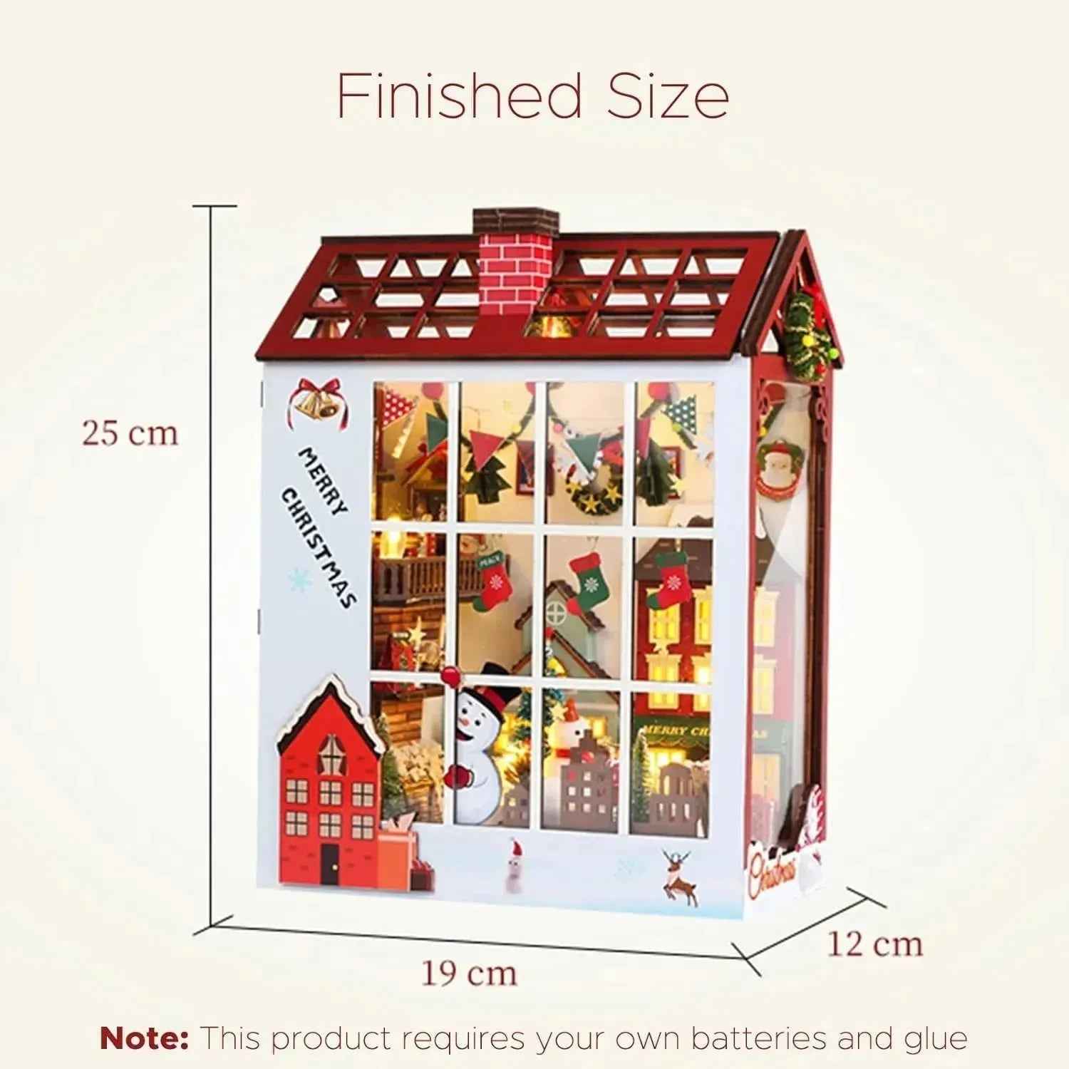 Christmas DIY Book Nook Kit