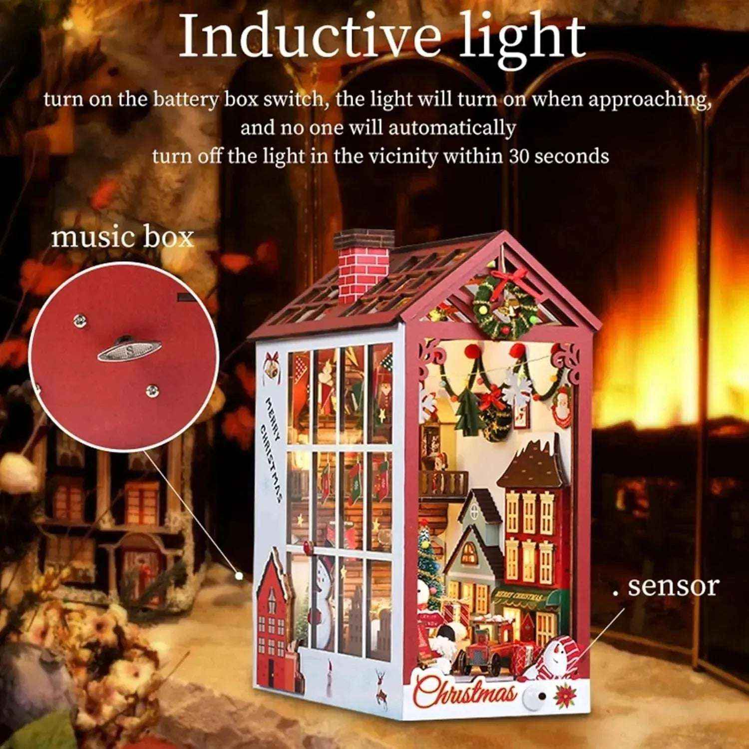 Christmas DIY Book Nook Kit