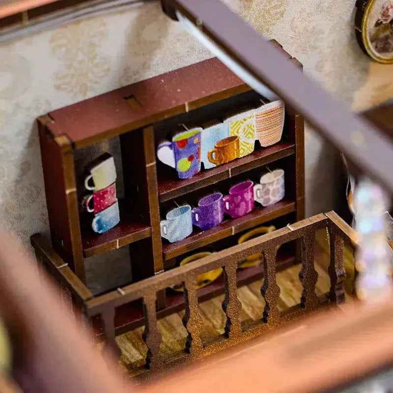 Coffee House DIY Book Nook Kit