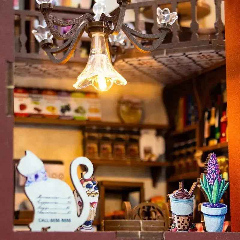Coffee House DIY Book Nook Kit