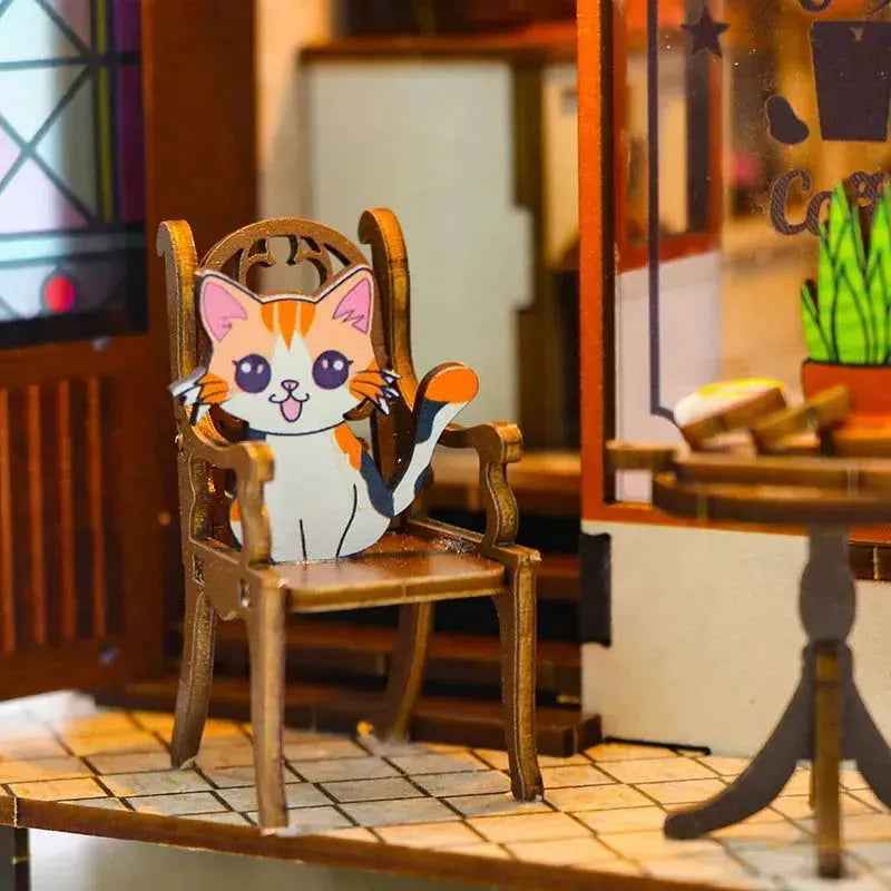 Coffee House DIY Book Nook Kit